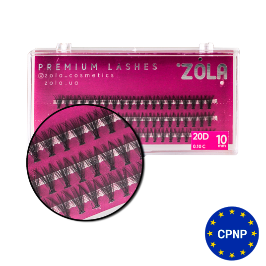 ZOLA Cluster lashes 20D 10 mm - 1