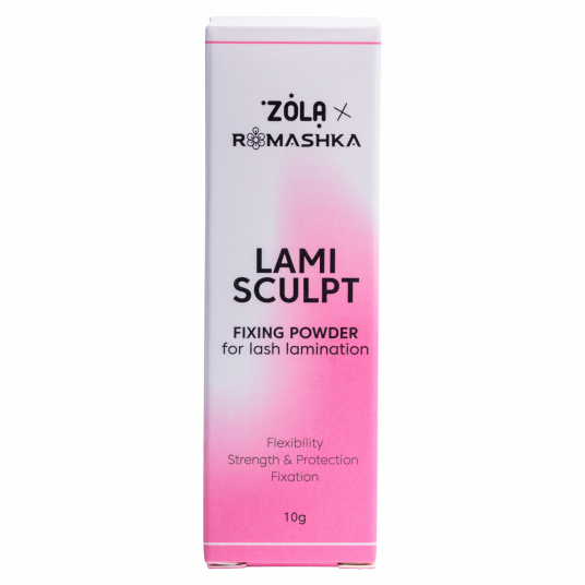 ZOLA x Romashka Фиксирующая пудра для ламинирования ресниц LamiSculpt 10 г - 2