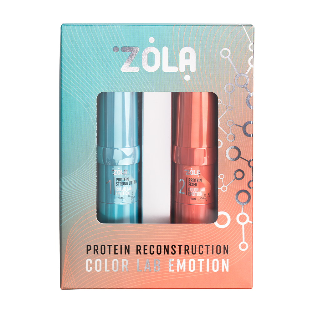 ZOLA COLOR LAB EMOTION Набір для ламінування BROW&LASH PROTEIN