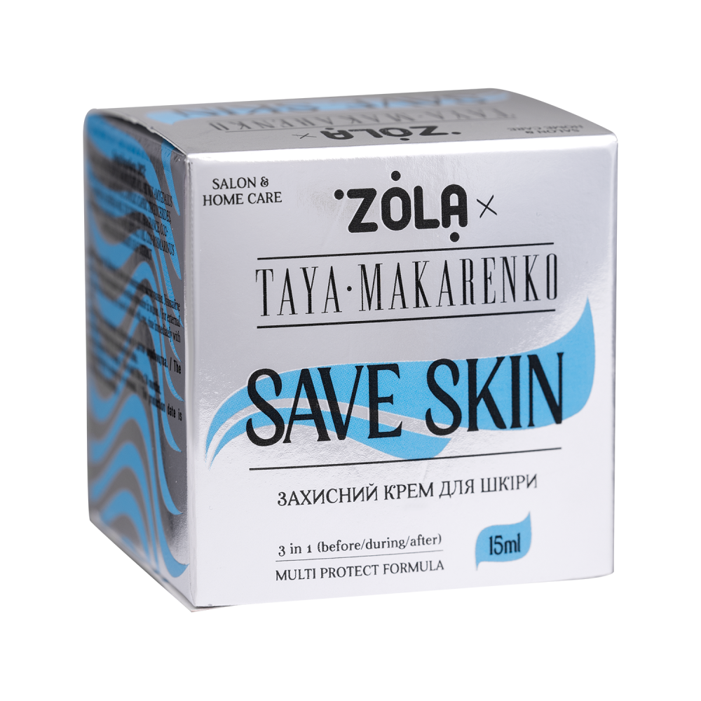 ZOLA x Taya Makarenko Захисний крем Save Skin 15 мл. купити в