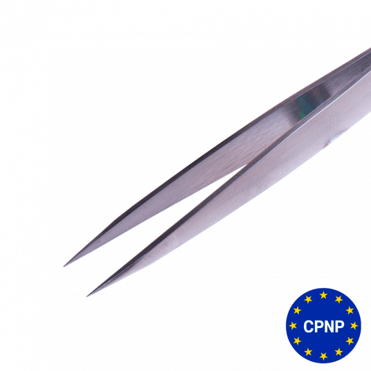 ZOLA Пінцет професійний для брів SILVER (точковий) - 1