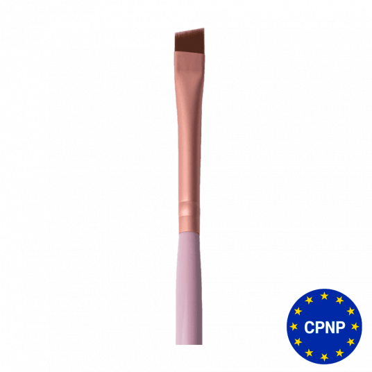 ZOLA Пензлик світло-рожевий вузький зі скосом 01p - 3