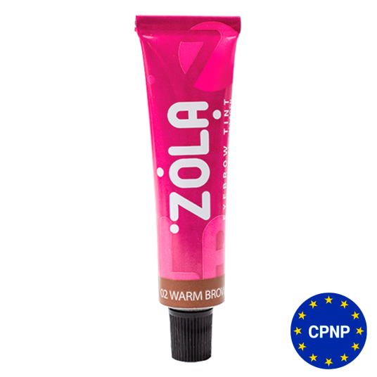 ZOLA Фарба для брів з колагеном Eyebrow Tint With Collagen 02 Warm Brown 15 мл. - 1 ZOLA Фарба для брів з колагеном Eyebrow Tint With Collagen 02 Warm Brown 15 мл. - 1
