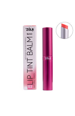 ZOLA Оттеночный бальзам для губ Lip Tint Balm (02 Peach Natural)