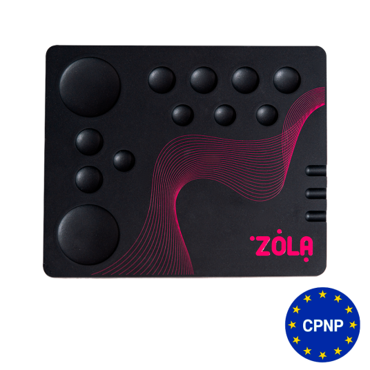 ZOLA Silicone Mixing Pad (Black) - 1