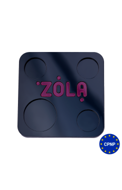 ZOLA Палитра для смешивания с 4-мя отсеками
