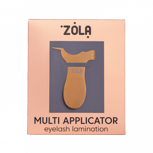 ZOLA Многофункциональный аппликатор металлический – Золотой - 2