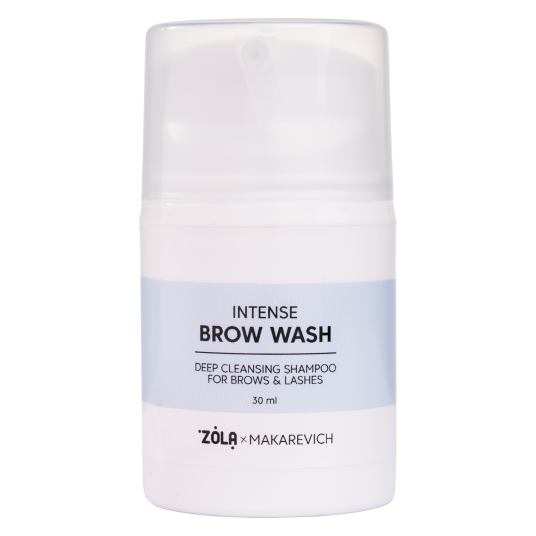 ZOLA x Makarevich Шампунь глибокого очищення для брів та вій Intense Brow Wash 30 мл. - 1