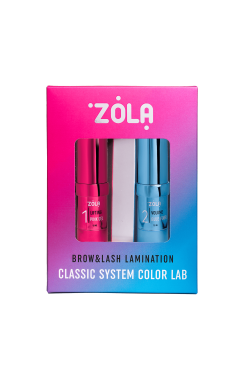 ZOLA Color Lab Brow&amp;Lash Lamination Classic System Set