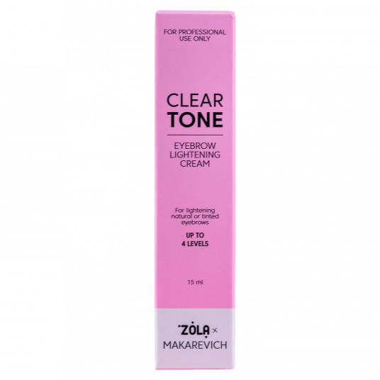 ZOLA x Makarevich Eyebrown lightening cream CLEAR TONE - 2