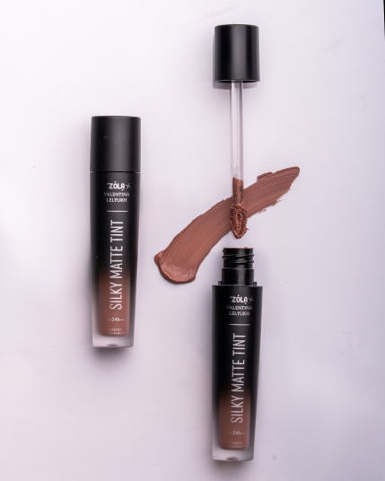 ZOLA x Valentina Lelyukh Жидкие тени для век Silky Matte Tint 03 Desert Rose - 3
