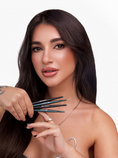 ZOLA x Nahiieva Многофункциональный инструмент для ресниц черный - 7