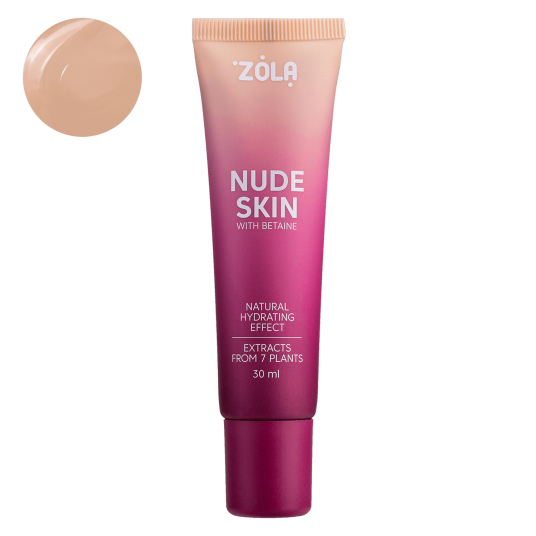 ZOLA Основа тональная NUDE SKIN 03 TAN - 1