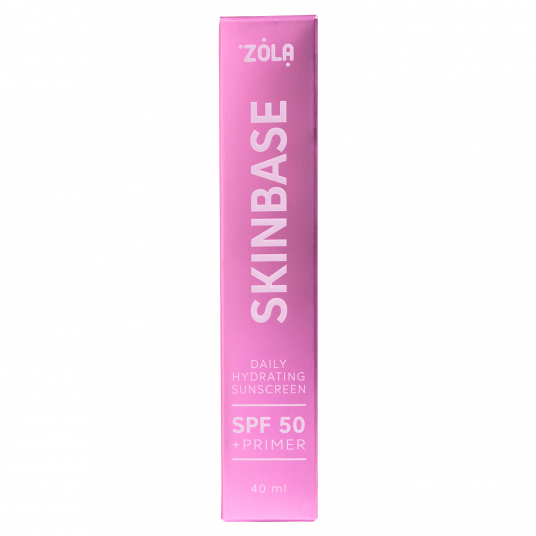 ZOLA SPF 50 SKINBASE Щоденний зволожувальний сонцезахисний крем 40 мл - 2