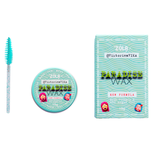 ZOLA Viktorina Vika Віск для брів 15 г Paradise Wax with Vitamin E and Argan Oil - 1