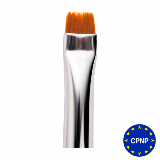 ZOLA Узкая прямая кисть для профессионального оформления бровей 05 - 1