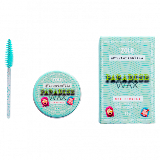 ZOLA Viktorina Vika Eyebrow Wax 15 g Paradise Wax with Vitamin E and Argan Oil - 1