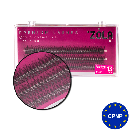 ZOLA Вії-пучки Birdtail 13 mm - 1