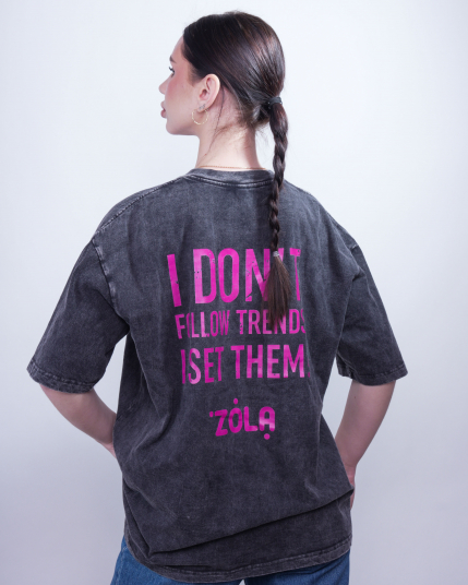 ZOLA Футболка Set Trends Сіра L - 3