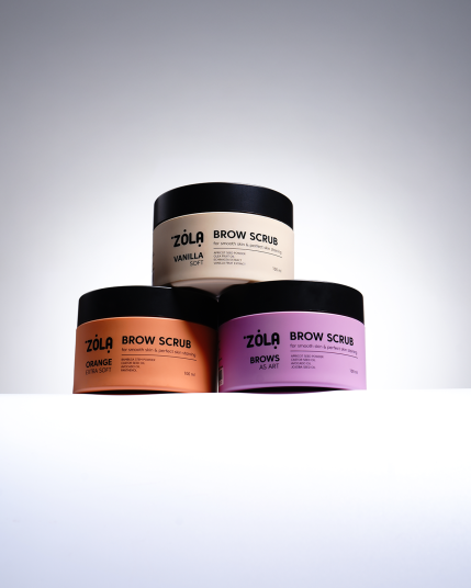 ZOLA Скраб для брів Extra Soft Апельсин 100 мл - 3