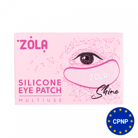 ZOLA Патчі силіконові багаторазові для очей (1 пара) (Рожеві) - 2