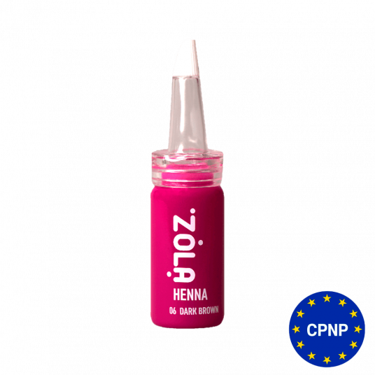 ZOLA Хна професійна для брів 10 г. (06 DARK BROWN) - 2