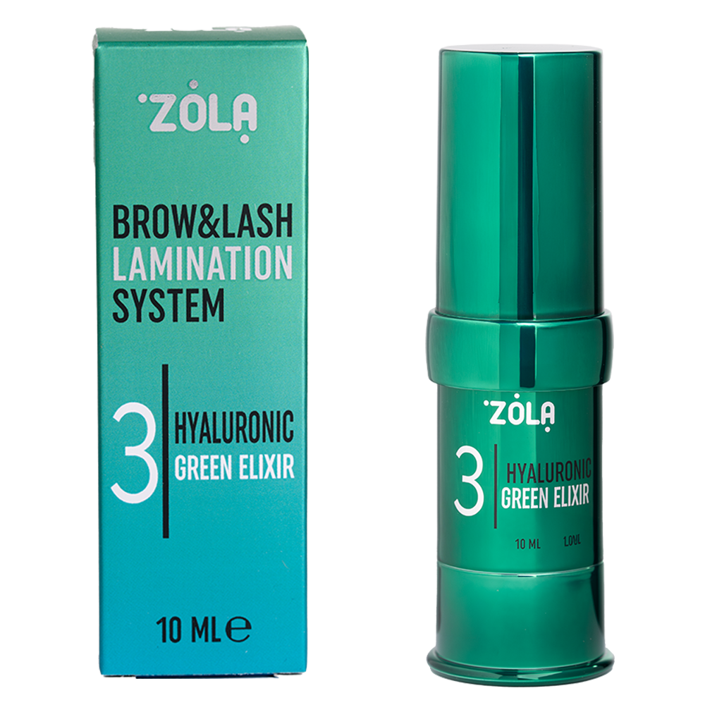 ZOLA Color Lab Состав для ламинирования 03 Hyaluronic Green Elixir