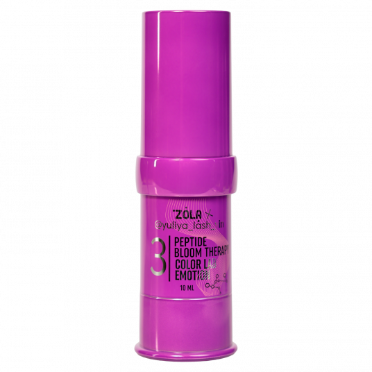 ZOLA x Yuliya Lash Vin COLOR LAB EMOTION Склад для ламінування 03 PEPTIDE BLOOM THERAPY 10 мл - 1 ZOLA x Yuliya Lash Vin COLOR LAB EMOTION Склад для ламінування 03 PEPTIDE BLOOM THERAPY 10 мл - 1