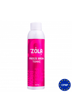 ZOLA Тонік охолоджуючий для брів Freeze brow tonic 150 мл. ZOLA Тонік охолоджуючий для брів Freeze brow tonic 150 мл.