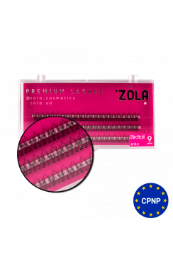 ZOLA Cluster lashes Birdtail 9 mm