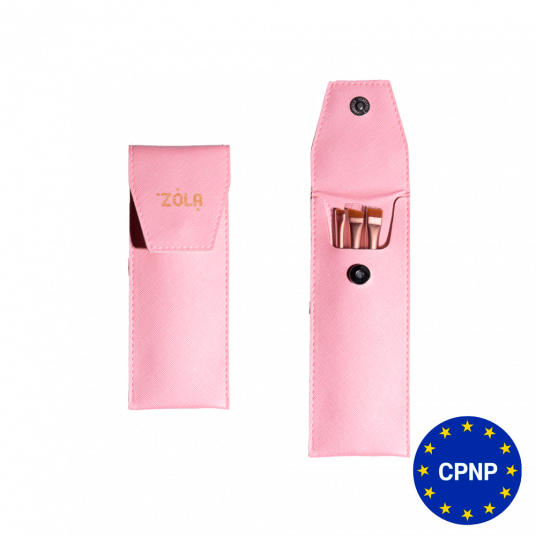 ZOLA Чехол для кистей Светло-Розовый - 1