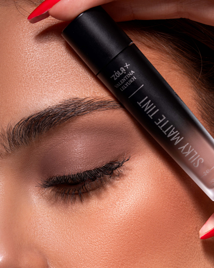 ZOLA x Valentina Lelyukh Жидкие тени для век Silky Matte Tint 07 Smoky Orchid - 5