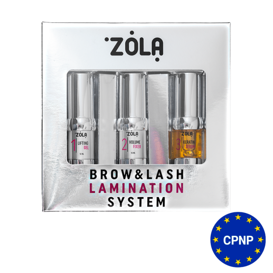ZOLA Silver Набір для ламінування Brow&amp;Lash Lamination System - 1