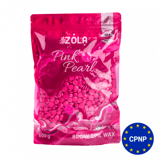ZOLA Воск ганулированный Brow Epil Wax Pink Pearl 500 г. - 1
