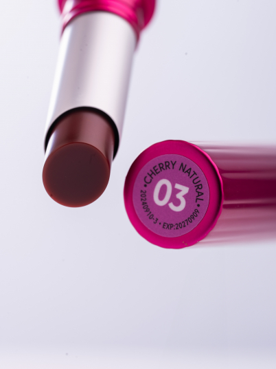 ZOLA Відтінковий бальзам для губ Lip Tint Balm (03 Cherry Natural) - 5