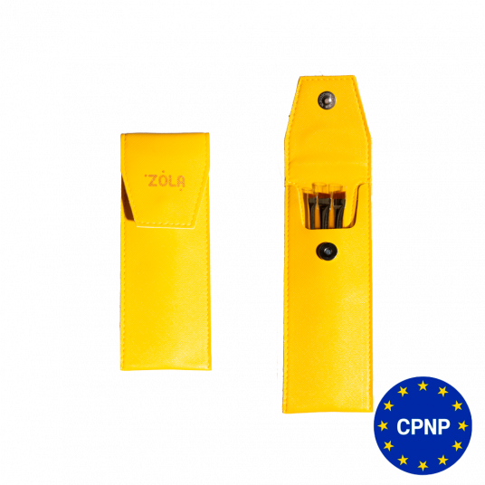 ZOLA Чехол для кистей Желтый - 1