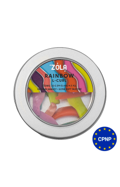 ZOLA Валики для ламинирования Rainbow L-Curl (2S, 2.5M, 3L, 4XL, 4.5XLL)