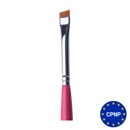 ZOLA Narrow beveled brush 01br Raspberry - 3