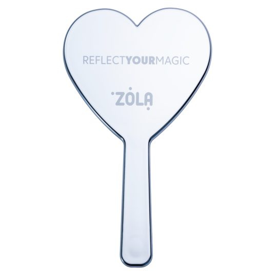ZOLA Зеркало с ручкой серебряное Reflect Your Magic - 1