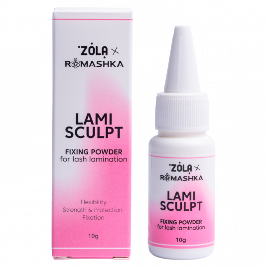 ZOLA x Romashka Фиксирующая пудра для ламинирования ресниц LamiSculpt 10 г - 3
