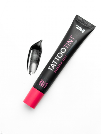 ZOLA Фарба для брів та вій TATTOO TINT Dark Grey - 3