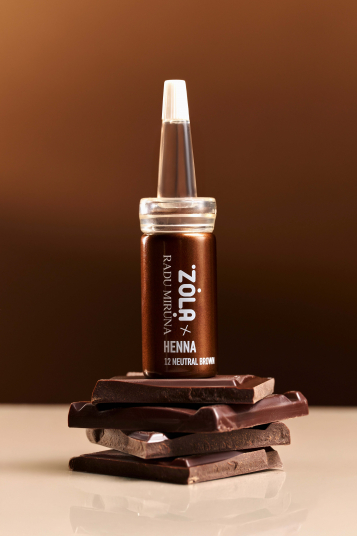 ZOLA x RADU MIRUNA Professional henna for eyebrows 10 g (12 NEUTRAL BROWN) - 3