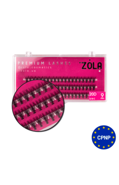 ZOLA Cluster lashes 20D 9 mm