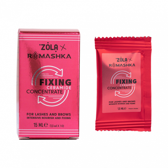 ZOLA x Romashka Фіксуючий концентрат у саше Fixing Ceramide Concentrate 1,5 мл. x 10 шт. - 1