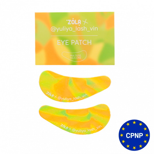 ZOLA x Yuliya Lash Vin Многофункциональные силиконовые патчи Зелено-оранжевые - 1