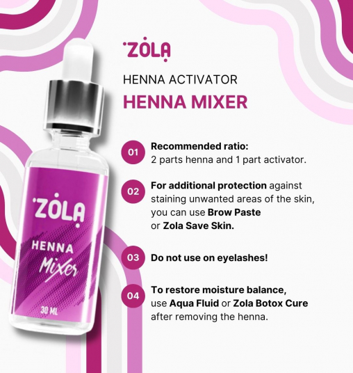 ZOLA Активатор для хни HENNA MIXER - 5
