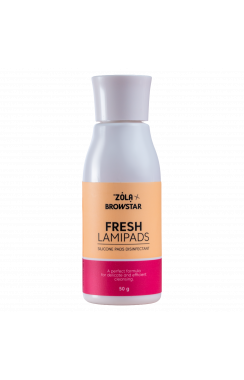 ZOLA x Browstar Silicone pads disinfectant Fresh Lamipads