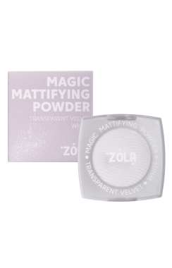 ZOLA Пудра Magic Mattifying Powder WHITE