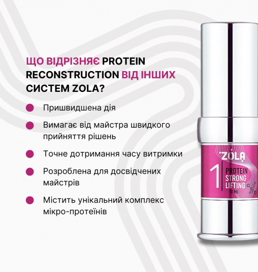 ZOLA Pink Состав для ламинирования 02 Protein Fixer - 4