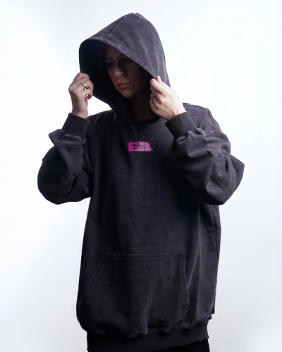 ZOLA Худи Beauty Is My Power Серое L - 4